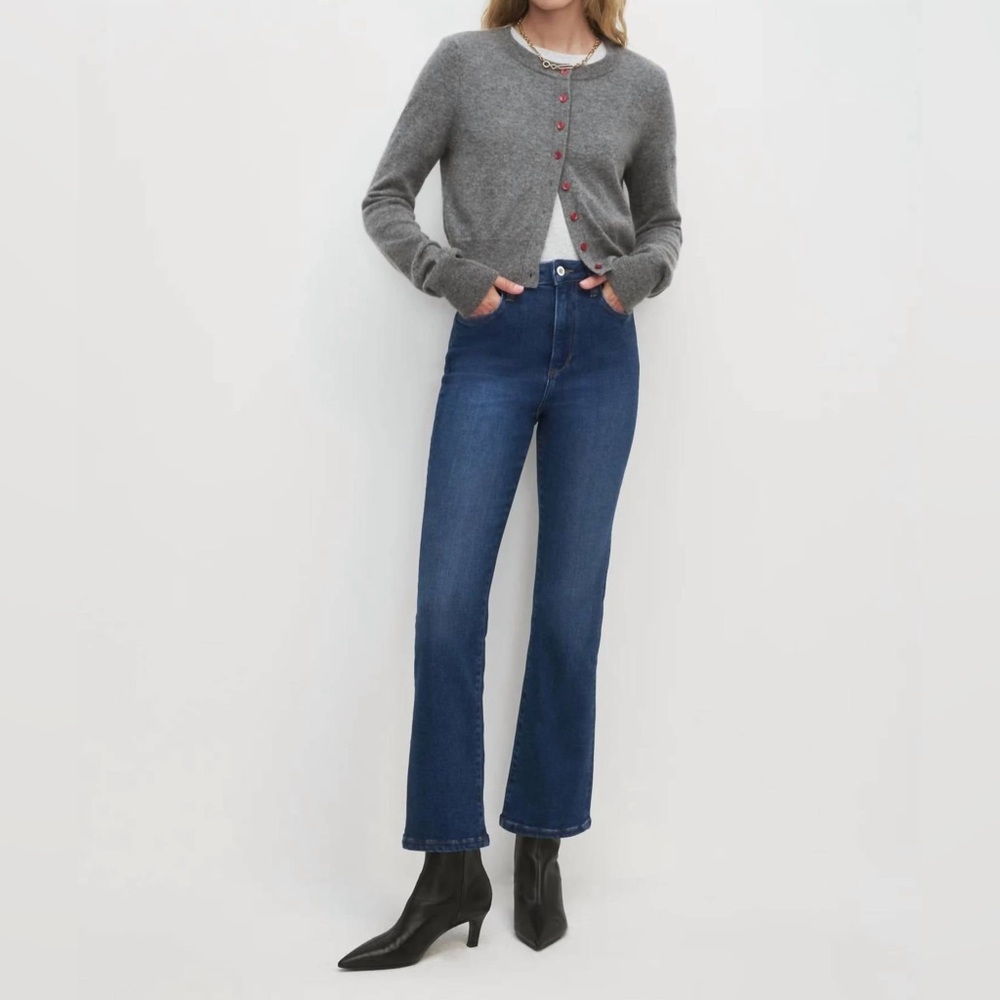 Favorite Daughter - The Erin Crop Boot Cut Jeans  SZ 26